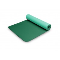 Bodyworx 4ASL881GG TPE Two-Tone Green Yoga Mat